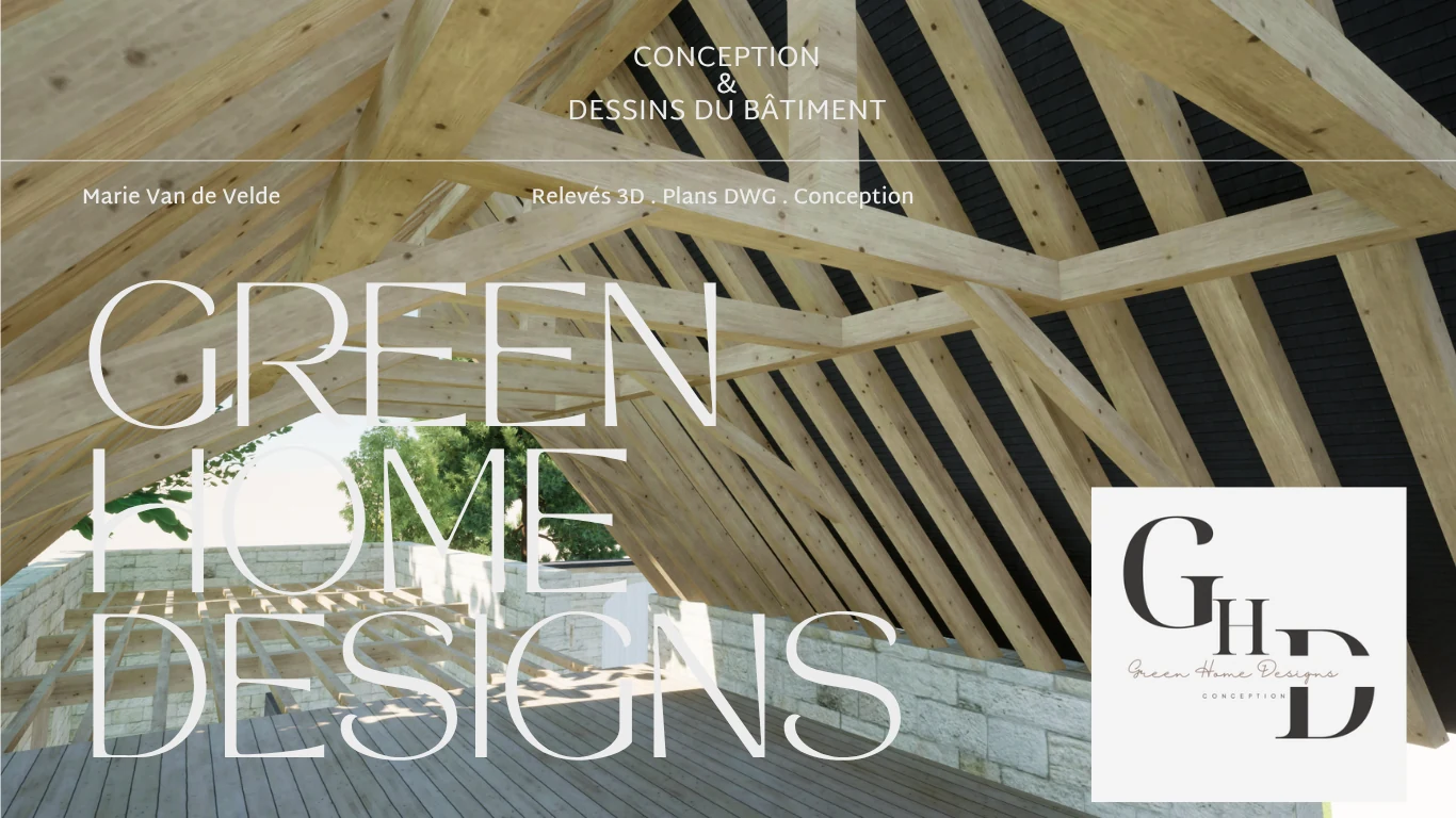 Green Home Designs — Conception et dessins du bâtiment, relevés 3D, plans DWG et conception